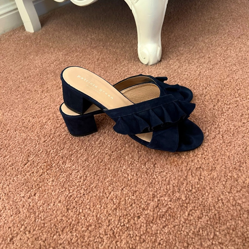 Patricia Green Navy Slide